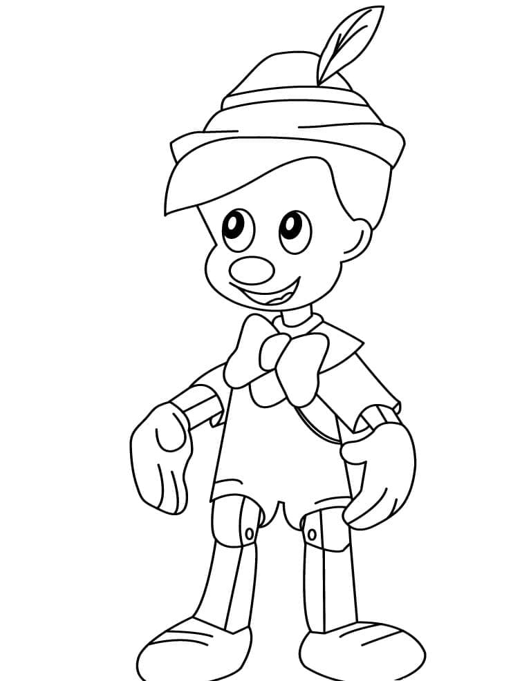 Dibujo gratuito Pinocchio #199790 de la coleccion Películas de Animación para imprimir