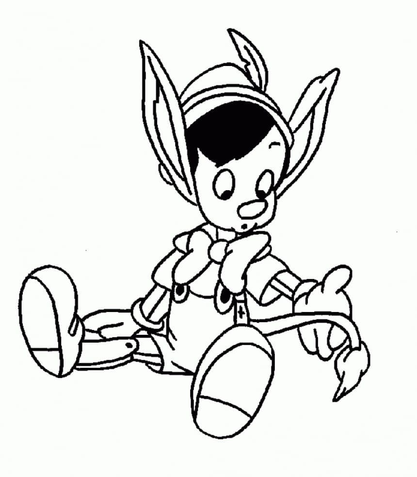 Dibujo gratuito Pinocchio #199794 de la coleccion Películas de Animación para imprimir