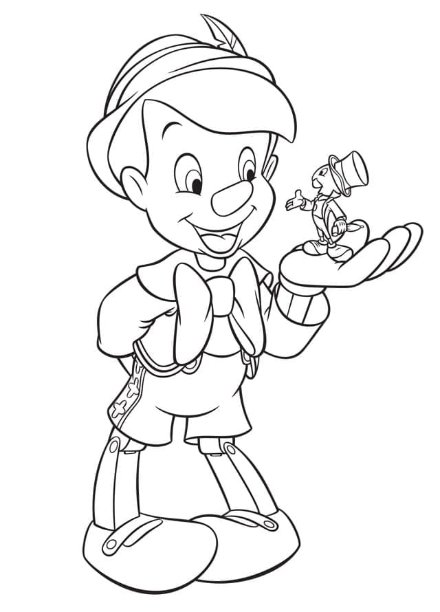 Dibujo gratuito Pinocchio #199800 de la coleccion Películas de Animación para imprimir