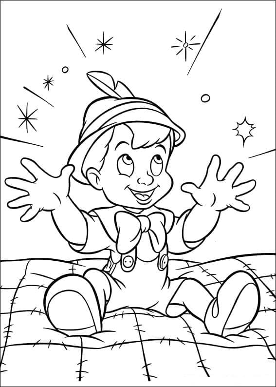 Dibujo gratuito Pinocchio #199807 de la coleccion Películas de Animación para imprimir
