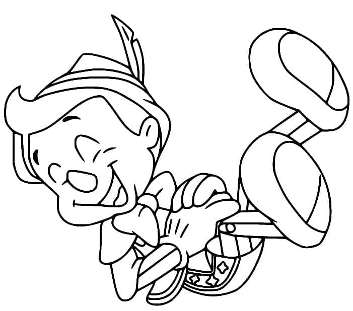 Dibujo gratuito Pinocchio #199811 de la coleccion Películas de Animación para imprimir