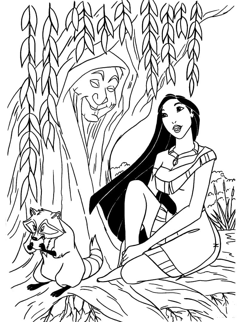Dibujo gratuito Pocahontas #182186 de la coleccion Películas de Animación para imprimir Dibujo gratuito Pocahontas #182186 de la coleccion Películas de Animación para imprimir