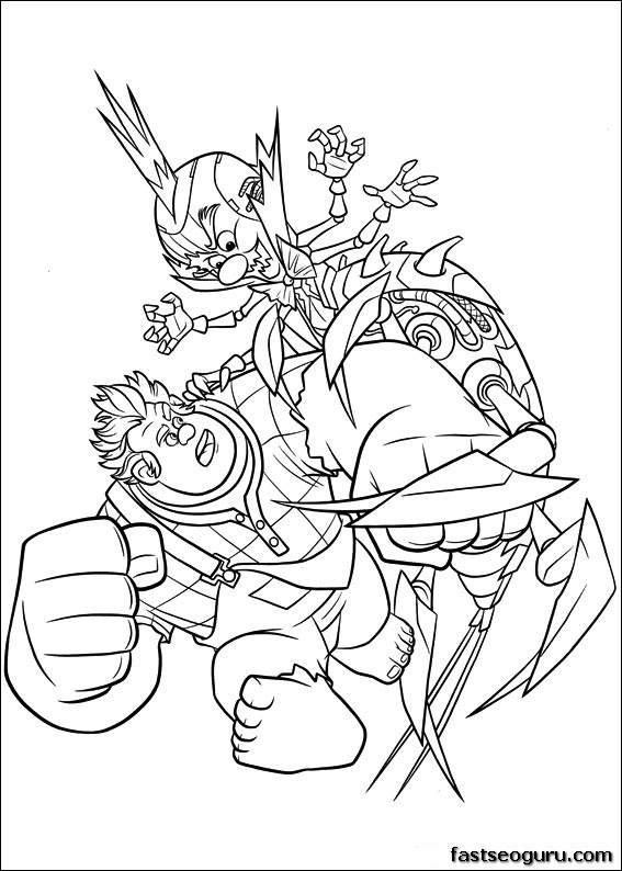 Dibujo gratuito Ralph el Demoledor #130563 de la coleccion Películas de Animación para imprimir