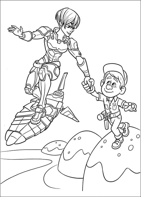 Dibujo gratuito Ralph el Demoledor #206238 de la coleccion Películas de Animación para imprimir