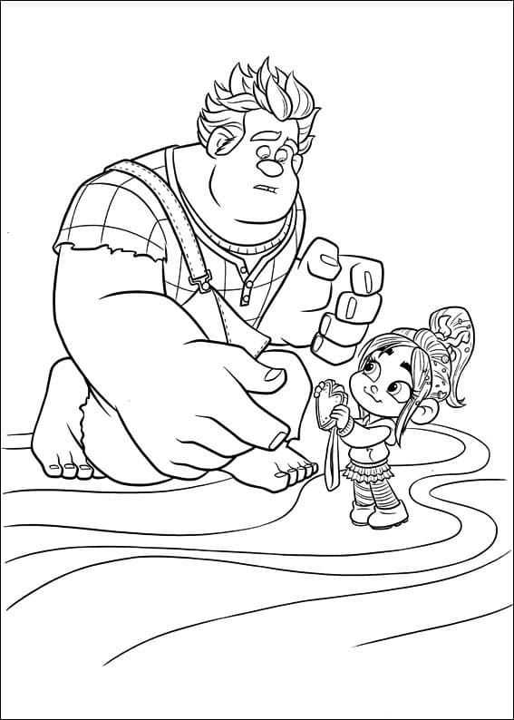 Dibujo gratuito Ralph el Demoledor #206243 de la coleccion Películas de Animación para imprimir