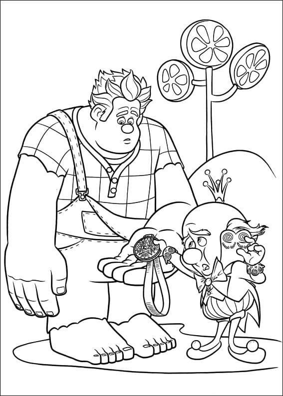 Dibujo gratuito Ralph el Demoledor #206246 de la coleccion Películas de Animación para imprimir