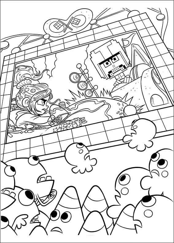 Dibujo gratuito Ralph el Demoledor #206255 de la coleccion Películas de Animación para imprimir