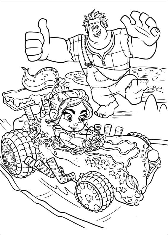 Dibujo gratuito Ralph el Demoledor #206262 de la coleccion Películas de Animación para imprimir