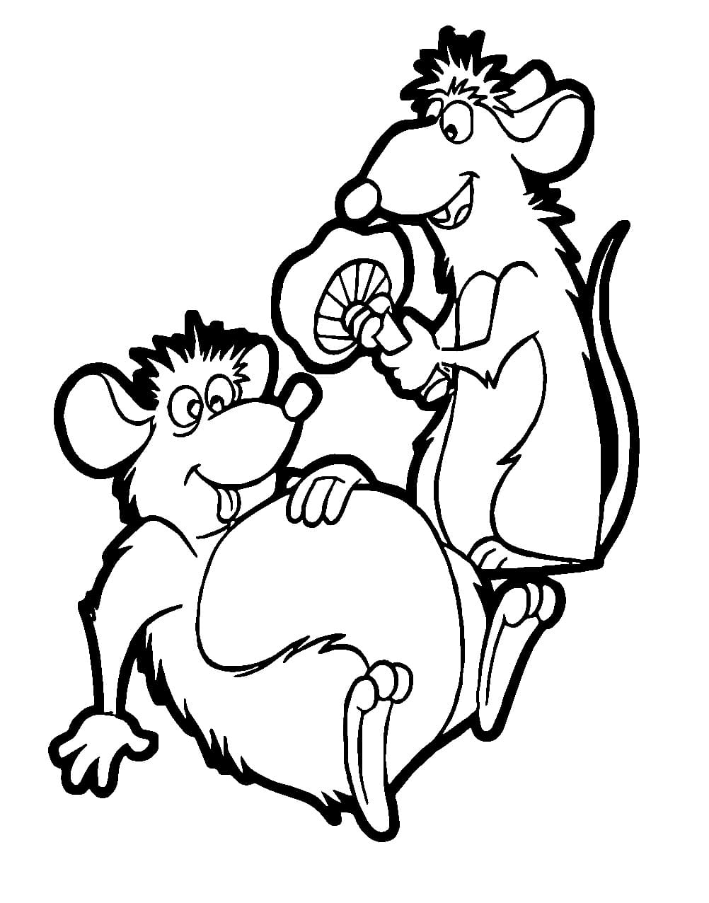 Dibujo gratuito Ratatouille #195328 de la coleccion Películas de Animación para imprimir