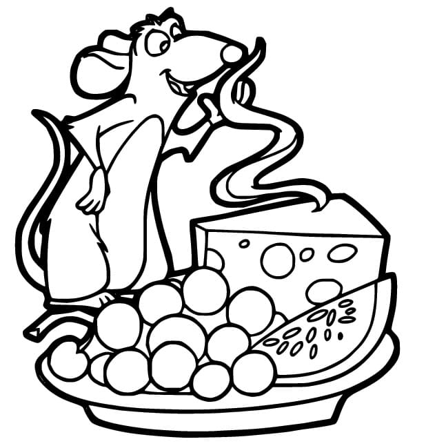 Dibujo gratuito Ratatouille #195337 de la coleccion Películas de Animación para imprimir