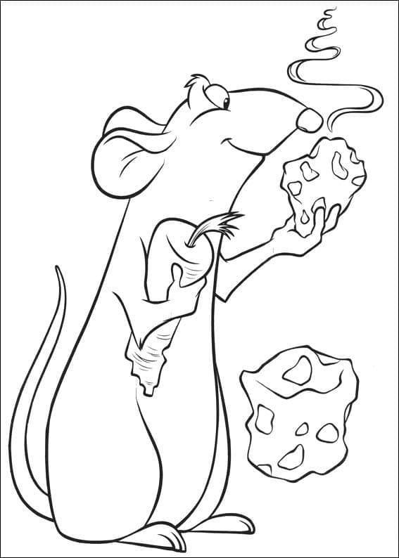 Dibujo gratuito Ratatouille #195342 de la coleccion Películas de Animación para imprimir