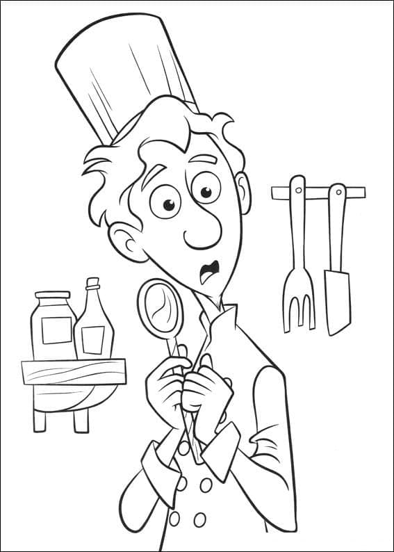 Dibujo gratuito Ratatouille #195349 de la coleccion Películas de Animación para imprimir