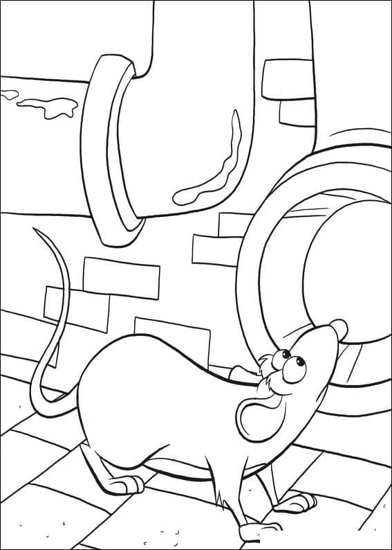 Dibujo gratuito Ratatouille #195352 de la coleccion Películas de Animación para imprimir