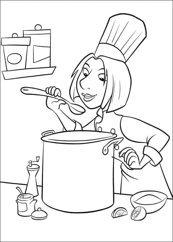 Dibujo gratuito Ratatouille #195354 de la coleccion Películas de Animación para imprimir