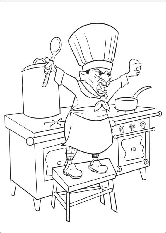 Dibujo gratuito Ratatouille #195362 de la coleccion Películas de Animación para imprimir