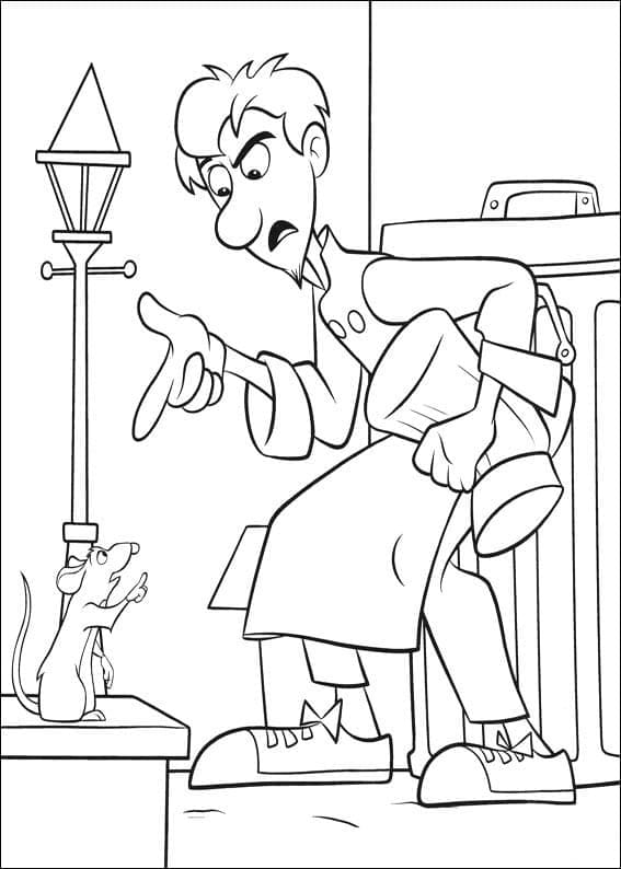 Dibujo gratuito Ratatouille #195364 de la coleccion Películas de Animación para imprimir