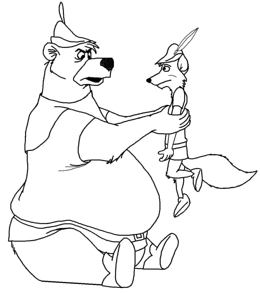 Dibujo gratuito Robin Hood #187011 de la coleccion Películas de Animación para imprimir