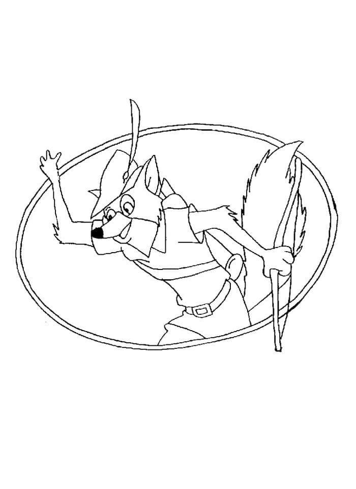 Dibujo gratuito Robin Hood #187019 de la coleccion Películas de Animación para imprimir