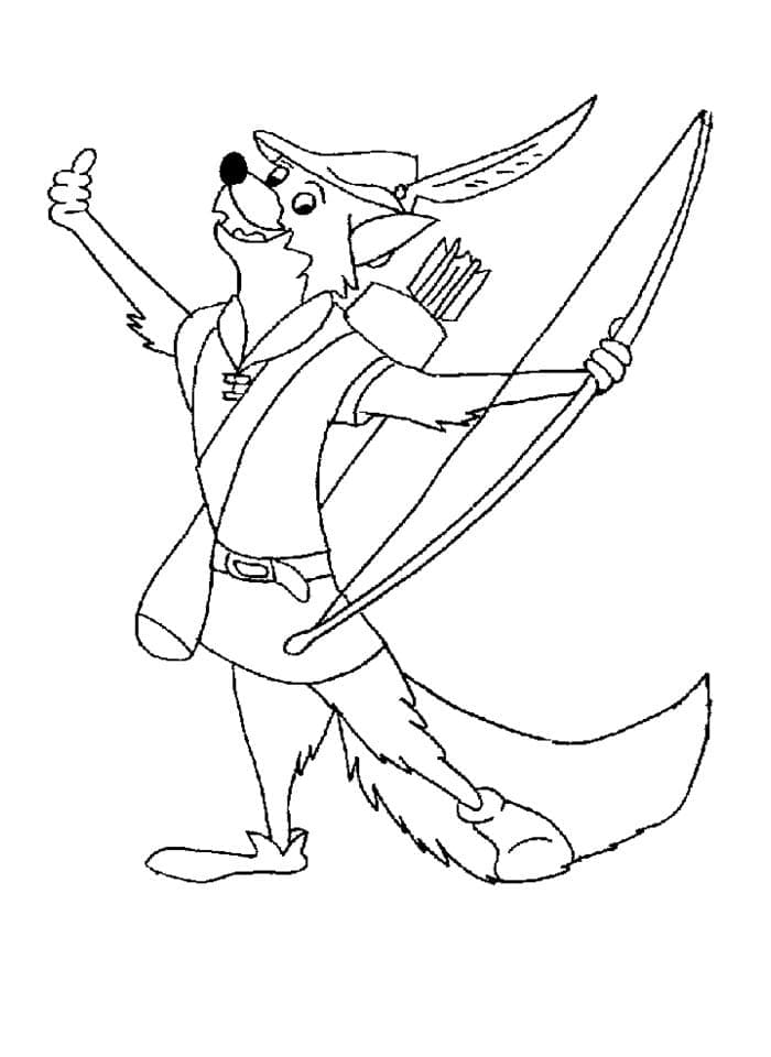 Dibujo gratuito Robin Hood #187026 de la coleccion Películas de Animación para imprimir Dibujo gratuito Robin Hood #187026 de la coleccion Películas de Animación para imprimir