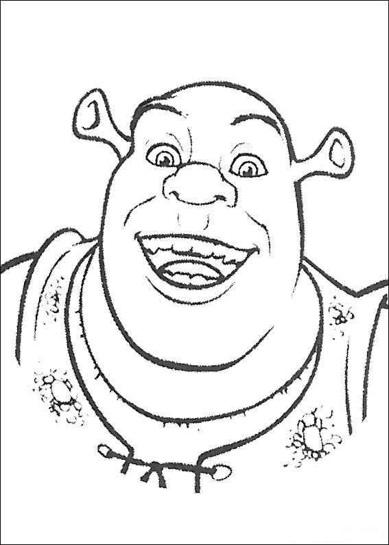 Dibujo para colorear: Shrek (Películas de animación) #115064 - Dibujos para Colorear e Imprimir Gratis