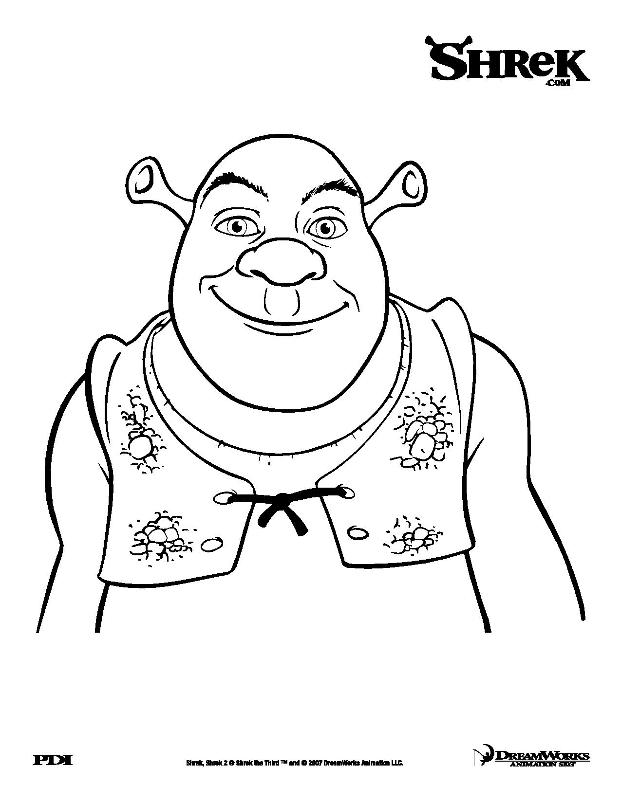 Dibujos de Shrek #115127 (Películas de animación) para colorear – Páginas imprimibles gratis