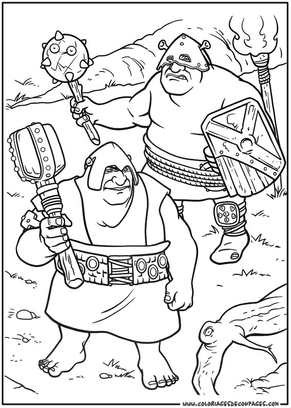 Dibujo para colorear: Shrek (Películas de animación) #115131 - Dibujos para Colorear e Imprimir Gratis