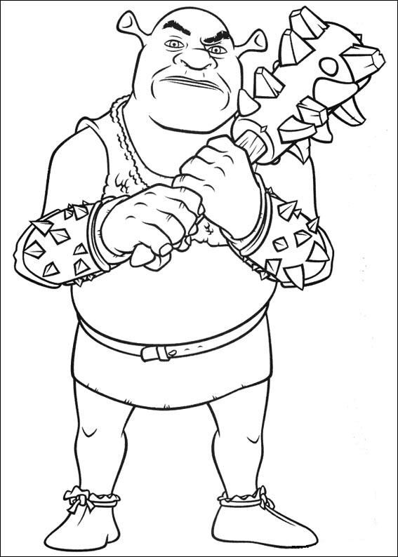 Dibujo para colorear: Shrek (Películas de animación) #115153 - Dibujos para Colorear e Imprimir Gratis