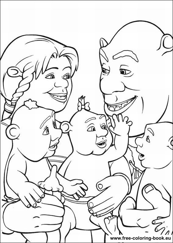 Dibujo para colorear: Shrek (Películas de animación) #115188 - Dibujos para Colorear e Imprimir Gratis