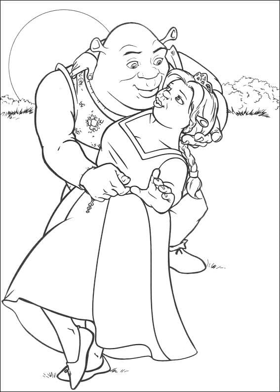 Dibujo gratuito Shrek #198320 de la coleccion Películas de Animación para imprimir