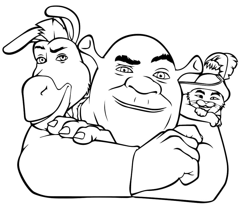 Dibujo gratuito Shrek #198329 de la coleccion Películas de Animación para imprimir Dibujo gratuito Shrek #198329 de la coleccion Películas de Animación para imprimir