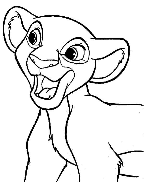 Dibujo para colorear: Simba (Películas de animación) #170044 - Dibujos para Colorear e Imprimir Gratis