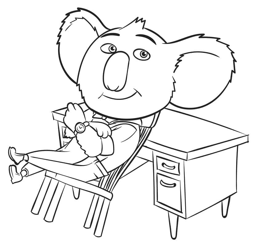 Dibujo gratuito Sing #186064 de la coleccion Películas de Animación para imprimir Dibujo gratuito Sing #186064 de la coleccion Películas de Animación para imprimir