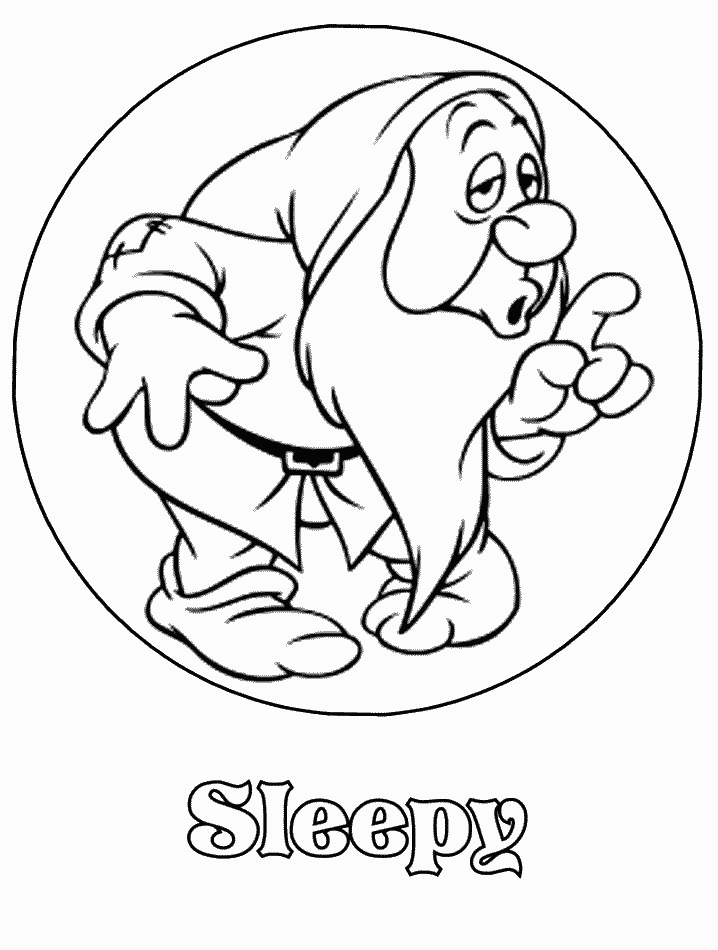 Dibujo para colorear: Snow White and the Seven Dwarfs (Películas de animación) #133882 - Dibujos para Colorear e Imprimir Gratis