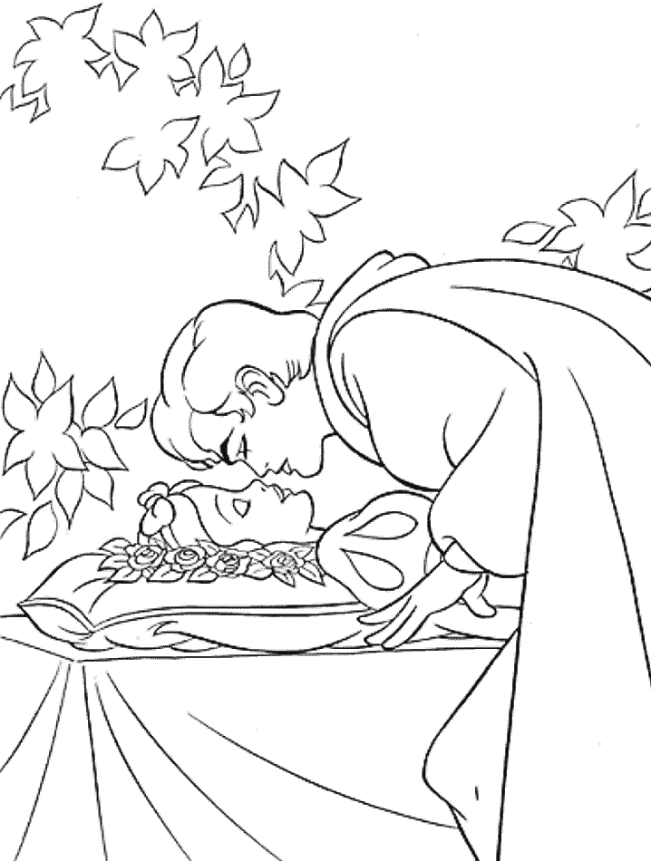 Dibujo para colorear: Snow White and the Seven Dwarfs (Películas de animación) #133914 - Dibujos para Colorear e Imprimir Gratis