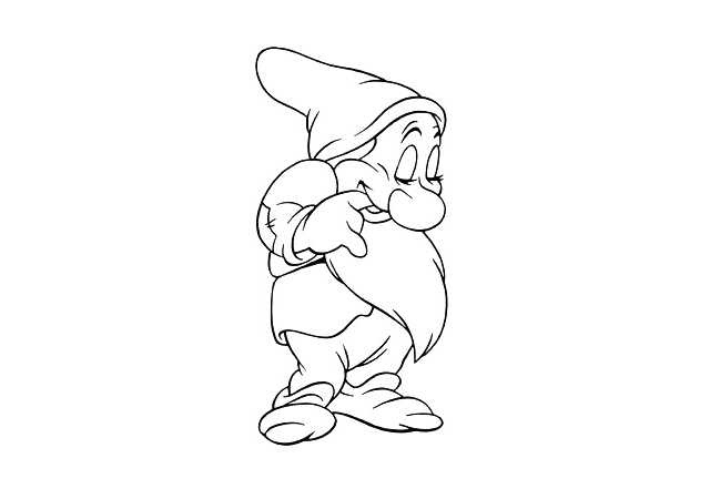 Dibujo para colorear: Snow White and the Seven Dwarfs (Películas de animación) #133921 - Dibujos para Colorear e Imprimir Gratis