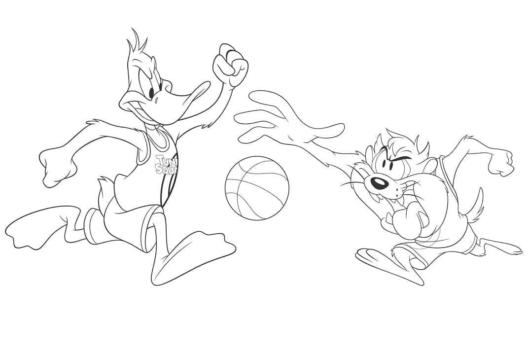Dibujo gratuito Space Jam #198215 de la coleccion Películas de Animación para imprimir