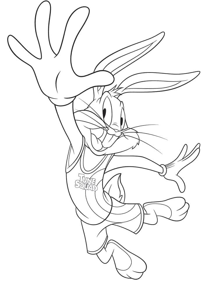 Dibujo gratuito Space Jam #198216 de la coleccion Películas de Animación para imprimir