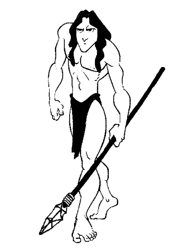 Dibujos de Tarzan #131109 (Películas de animación) para colorear – Páginas  imprimibles gratis