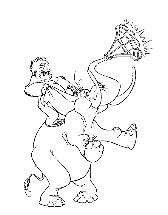 Dibujo para colorear: Tarzan (Películas de animación) #131160 - Dibujos para Colorear e Imprimir Gratis