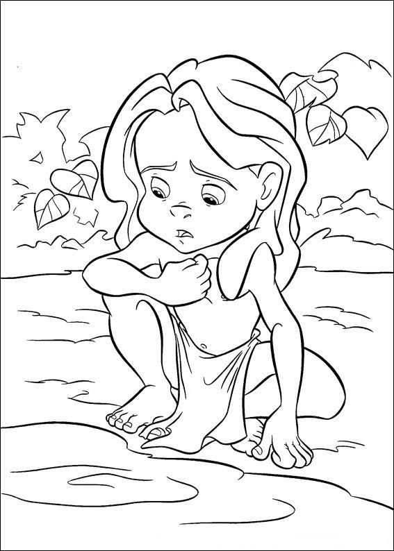 Dibujo para colorear: Tarzan (Películas de animación) #131285 - Dibujos para Colorear e Imprimir Gratis