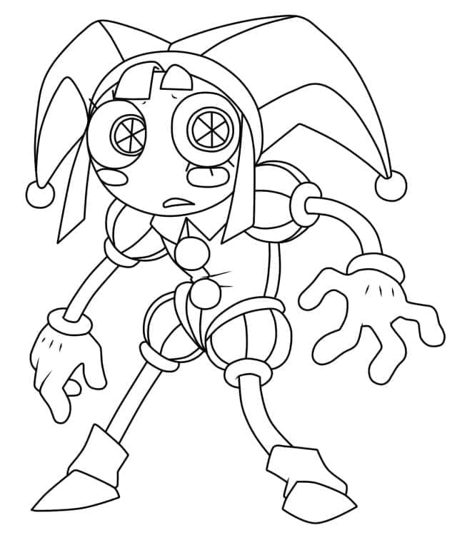 Dibujo gratuito The Amazing Digital Circus #213693 de la coleccion Películas de Animación para imprimir