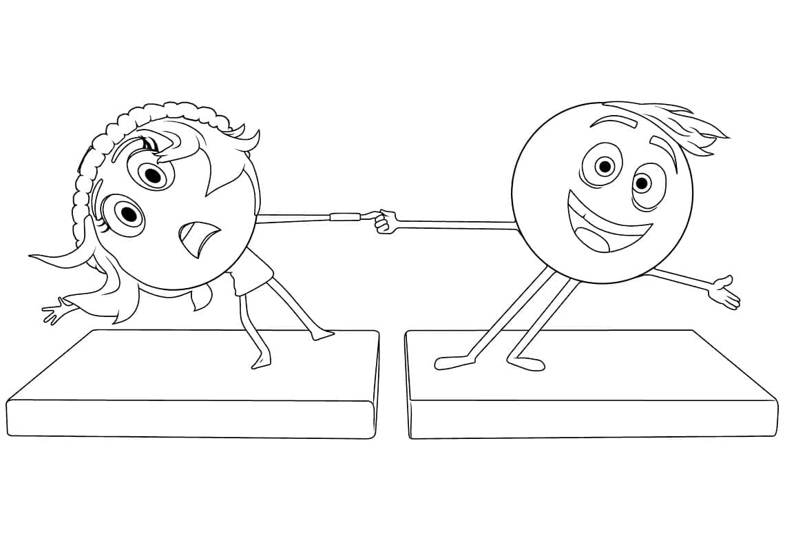 Dibujo para colorear: The Emoji Movie (Películas de Animación) #198974 - Dibujos para Colorear e Imprimir Gratis