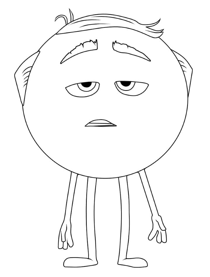 Dibujo para colorear: The Emoji Movie (Películas de Animación) #198985 - Dibujos para Colorear e Imprimir Gratis