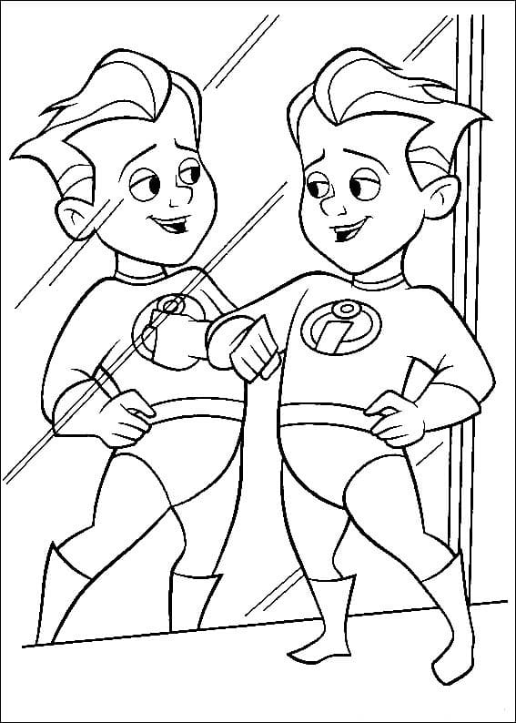 Dibujo gratuito The Incredibles #179704 de la coleccion Películas de Animación para imprimir