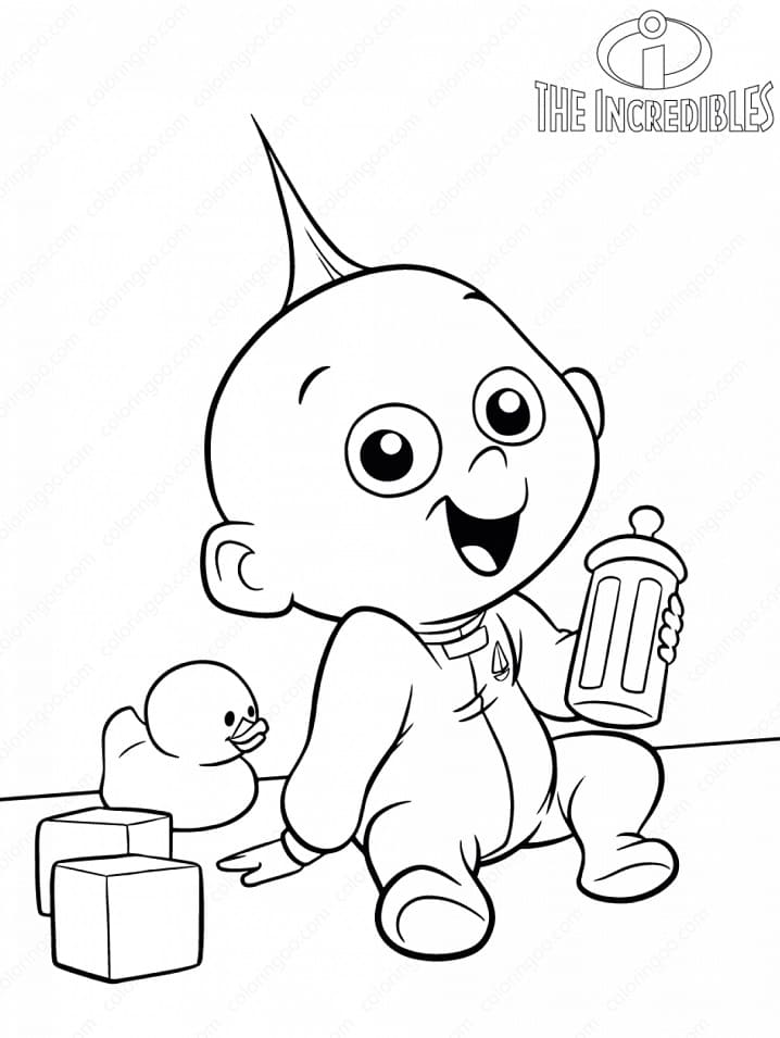 Dibujo gratuito The Incredibles #179714 de la coleccion Películas de Animación para imprimir