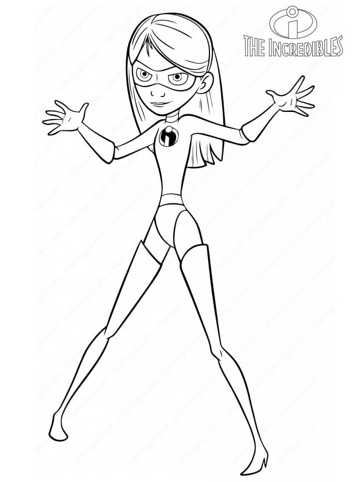 Dibujo gratuito The Incredibles #179723 de la coleccion Películas de Animación para imprimir