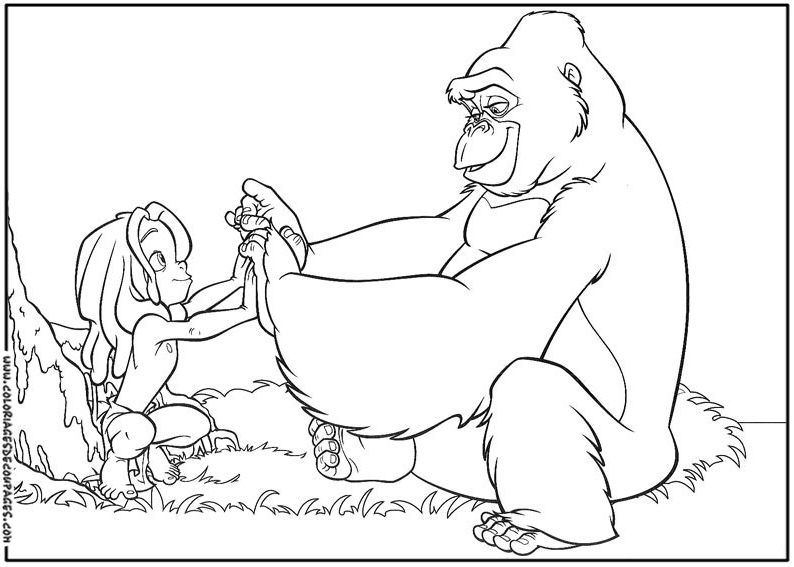 Dibujo para colorear: The Jungle Book (Películas de animación) #130057 - Dibujos para Colorear e Imprimir Gratis