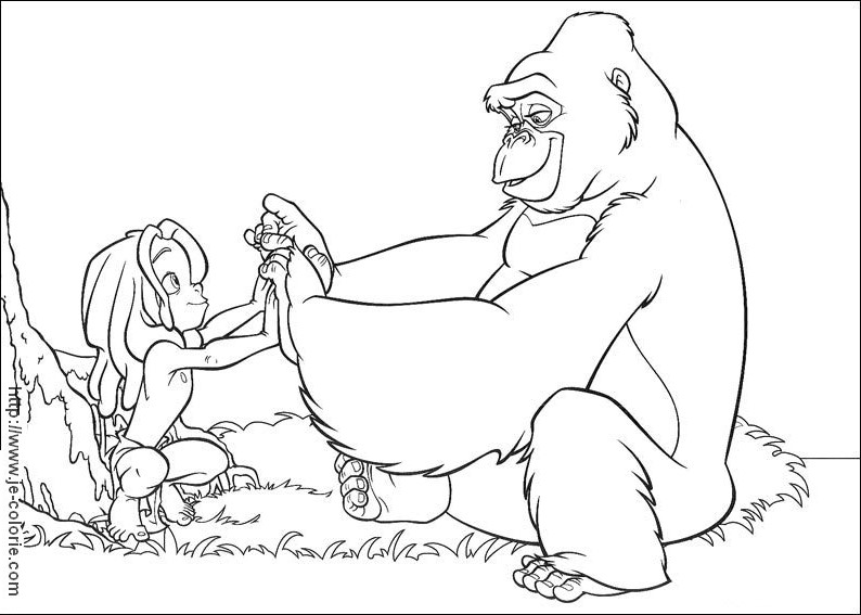 Dibujo para colorear: The Jungle Book (Películas de animación) #130164 - Dibujos para Colorear e Imprimir Gratis