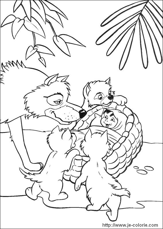 Dibujo para colorear: The Jungle Book (Películas de animación) #130165 - Dibujos para Colorear e Imprimir Gratis