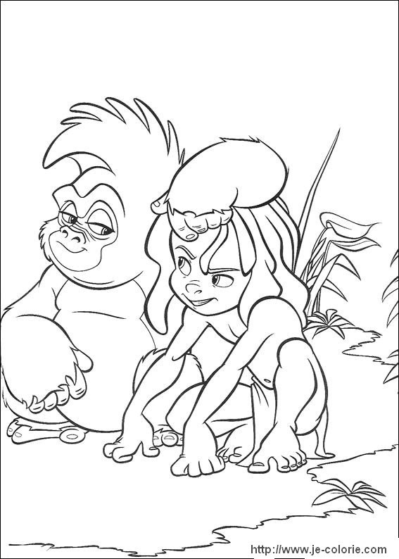 Dibujo para colorear: The Jungle Book (Películas de animación) #130169 - Dibujos para Colorear e Imprimir Gratis